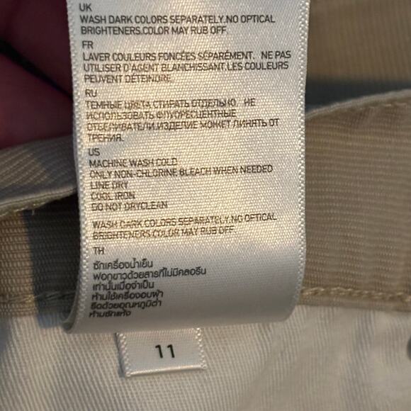 Uniqlo UJ Men's Size 33x34 Khaki Slim Fit Straight Cut Comfort Denim Jeans Pants - Picture 4 of 11